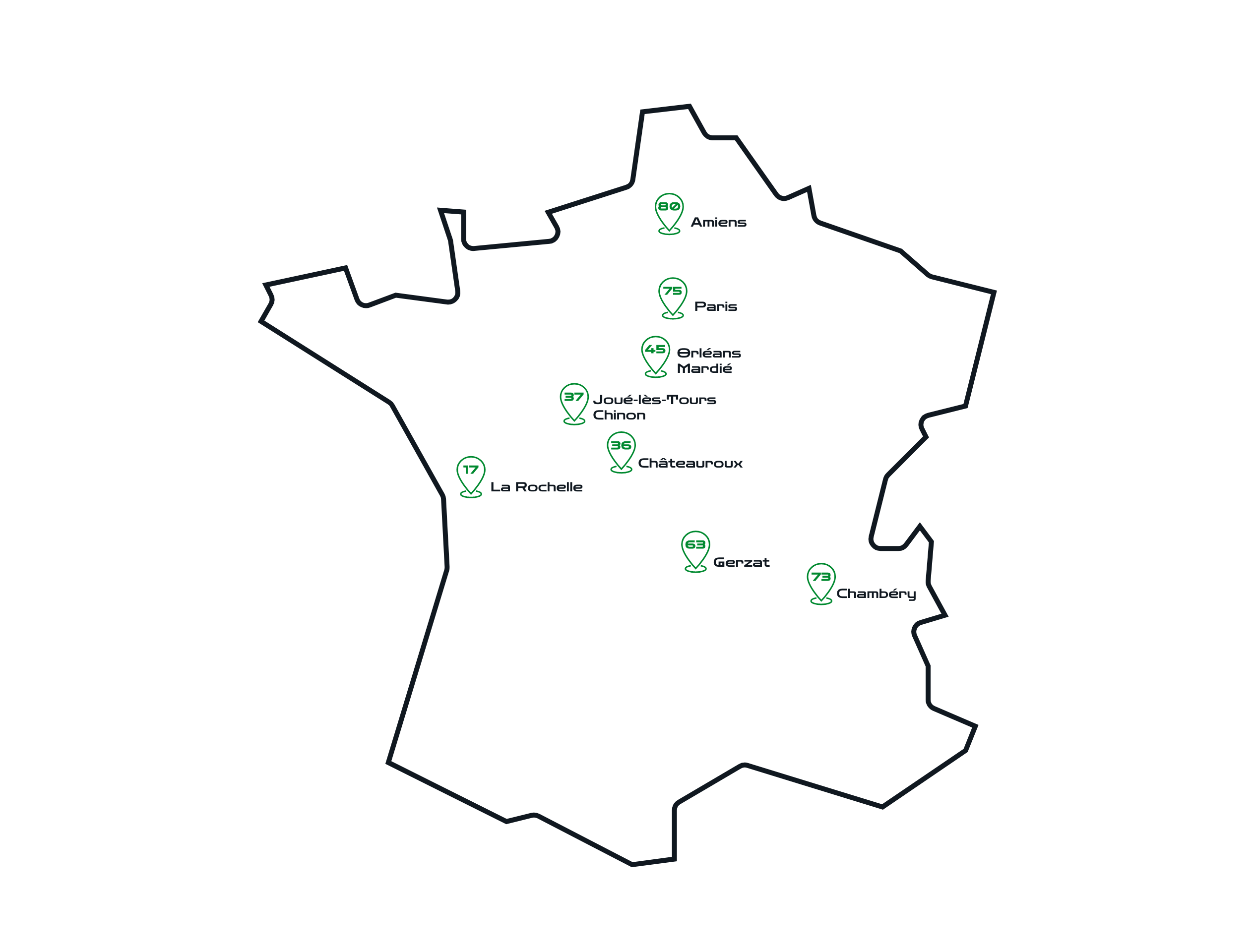 2022 - Carte France - Lhuillier - Gaine ventilation