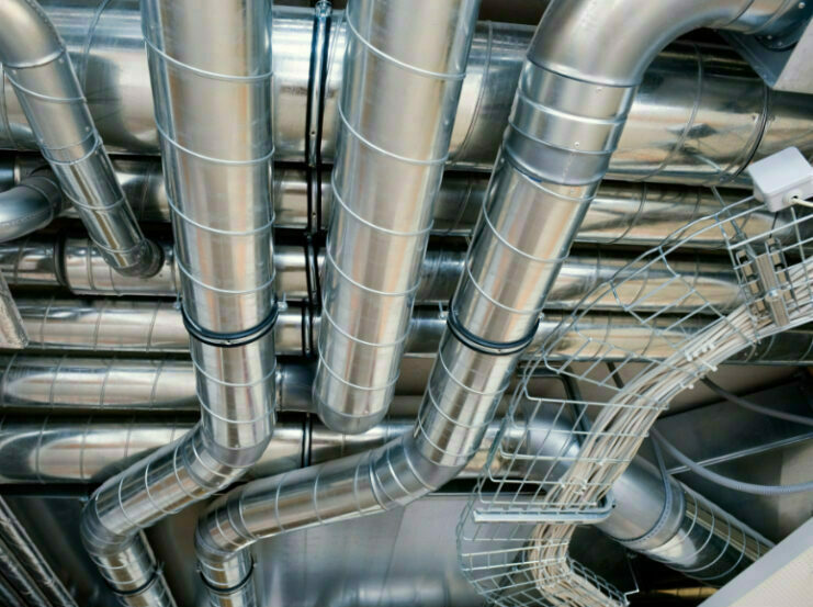 2022 - Lhuillier - Gaines de ventilation - Pose fabrication 1