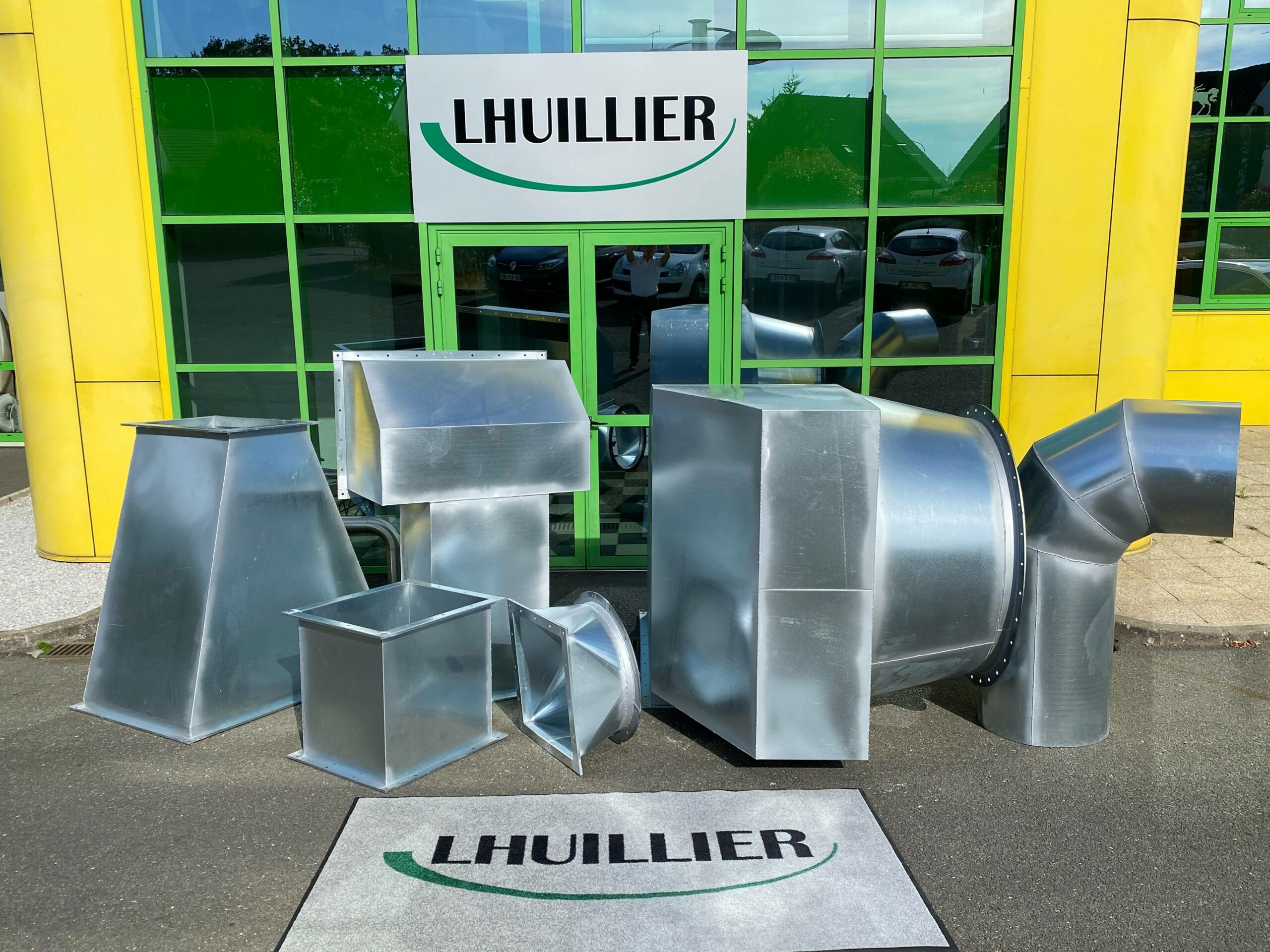 2021 - Lhuillier - Fabrication pose - Gaine ventilation - Entreprise Lhuillier